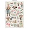 Stamperia Junk Journal Stickers, Cut-outs & Backgrounds-House of Roses